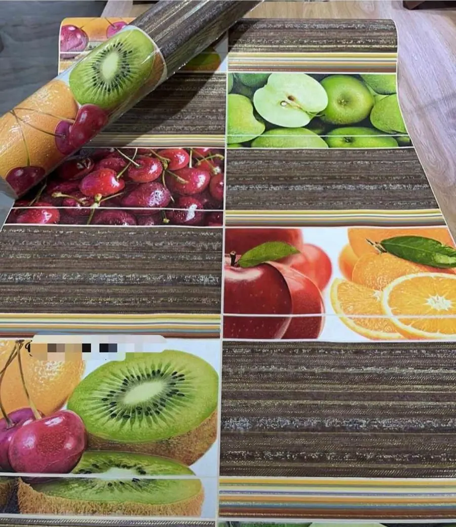 Fruit-pattern wall panel