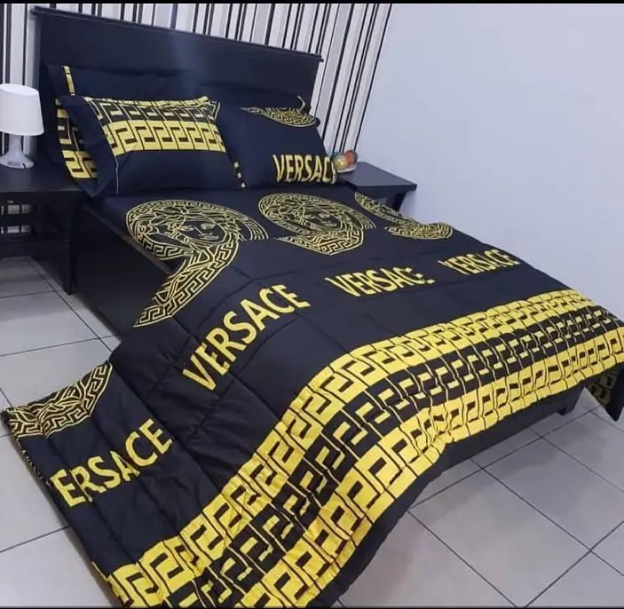 Versace-style bedding set